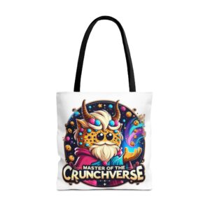 Crunchyverse Cookie Maskottchen-Tragetasche | "Master of the Crunchverse" Character Artwork