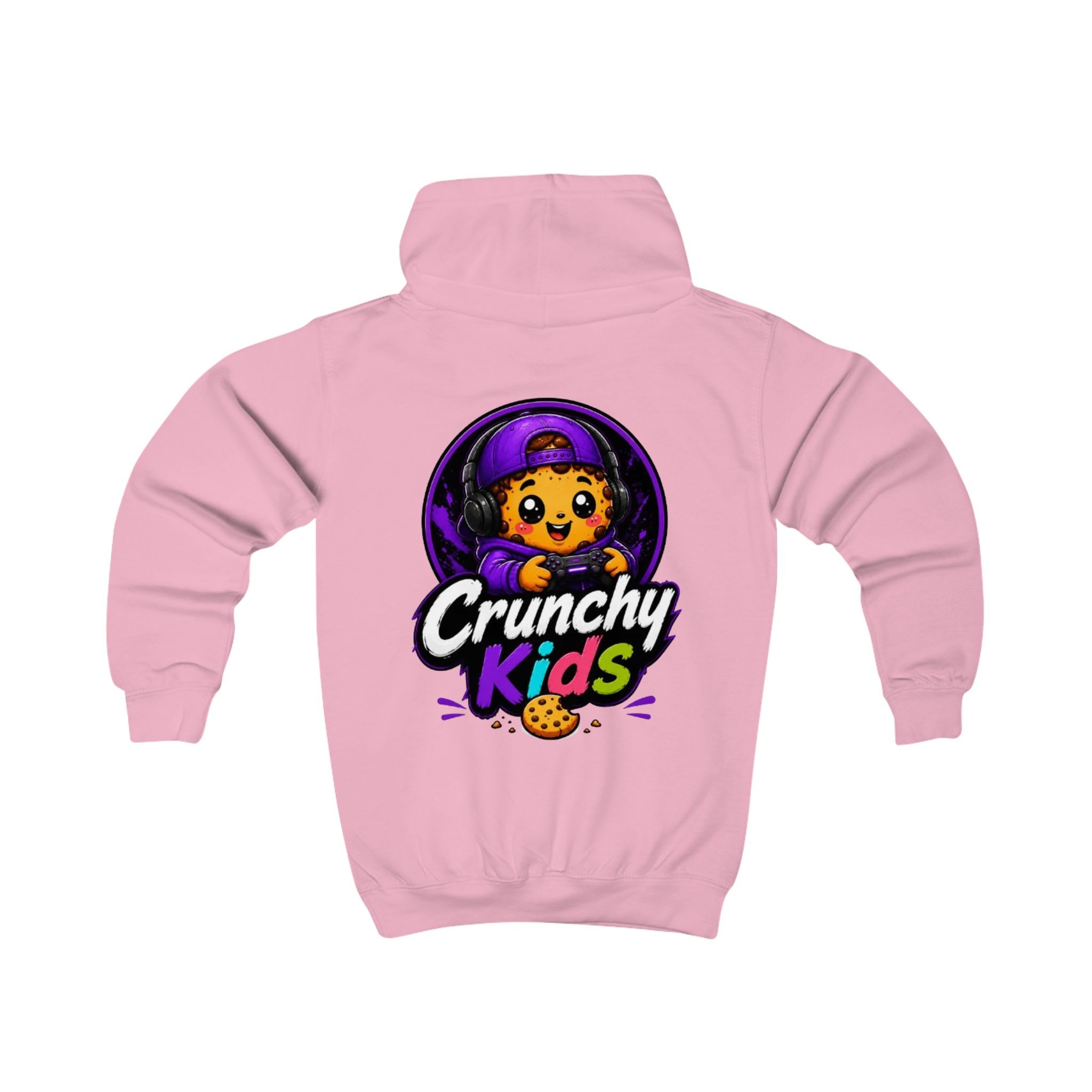 Kinder-Kapuzenpullover „Crunchy Kids“: Niedlicher Hoodie für Kinder mit Cookie-Maskottchen-Grafik – Bild 12