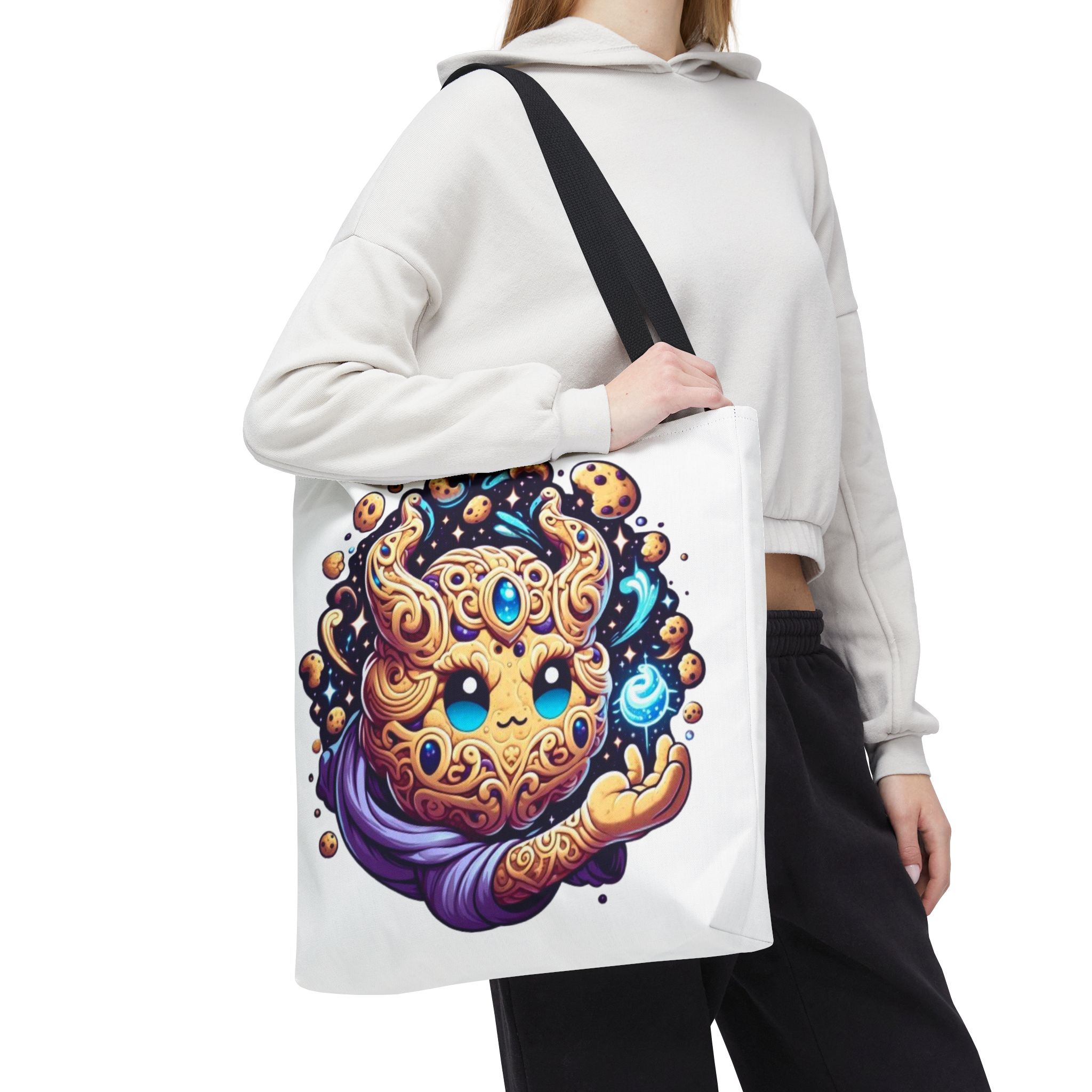 Crunchyverse Cookie Maskottchen-Tragetasche | "Crunchyverse" Character Artwork – Bild 7