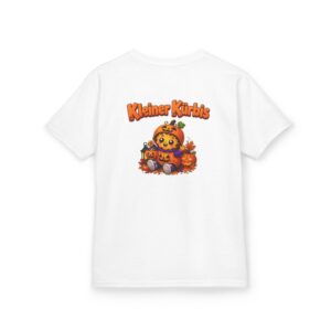 Kinder-T-Shirt – „Kleiner Kürbis“ Süßer Cookie Kürbis-Halloween-T-Shirt