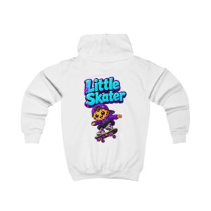 Kinder-Kapuzenpullover „Little Skater“: Niedlicher Cookie Hoodie für Kinder mit Skateboard-Grafik