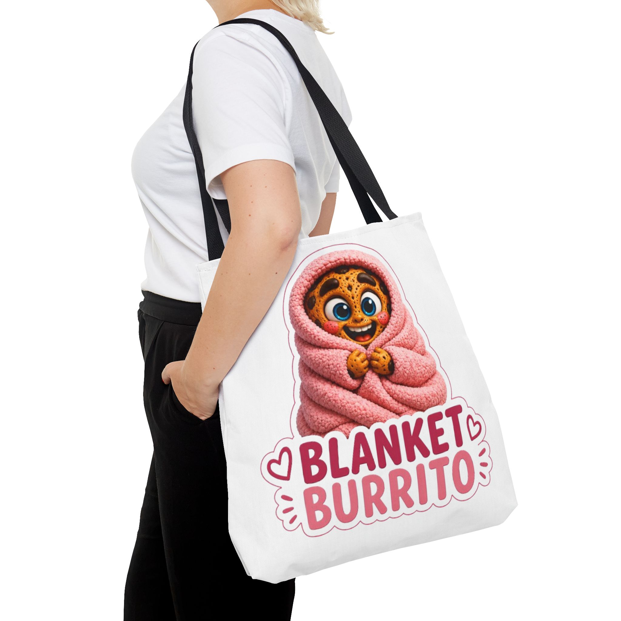 Crunchyverse Cookie Maskottchen-Tragetasche | "Blanket Burrito" Character Artwork – Bild 4