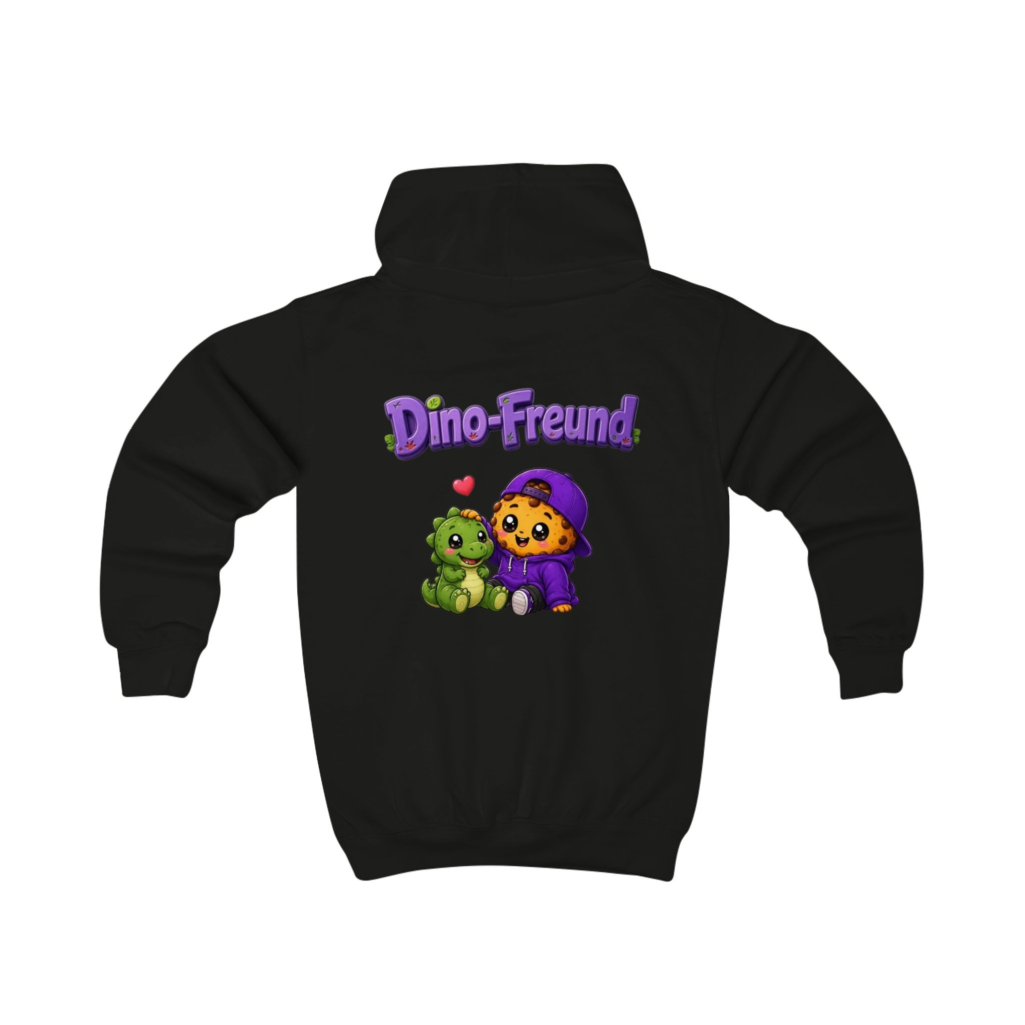 Kinder-Kapuzenpullover „Dino-Freund“: Niedlicher Dino- & Hexen-Pullover für Kinder – Bild 8