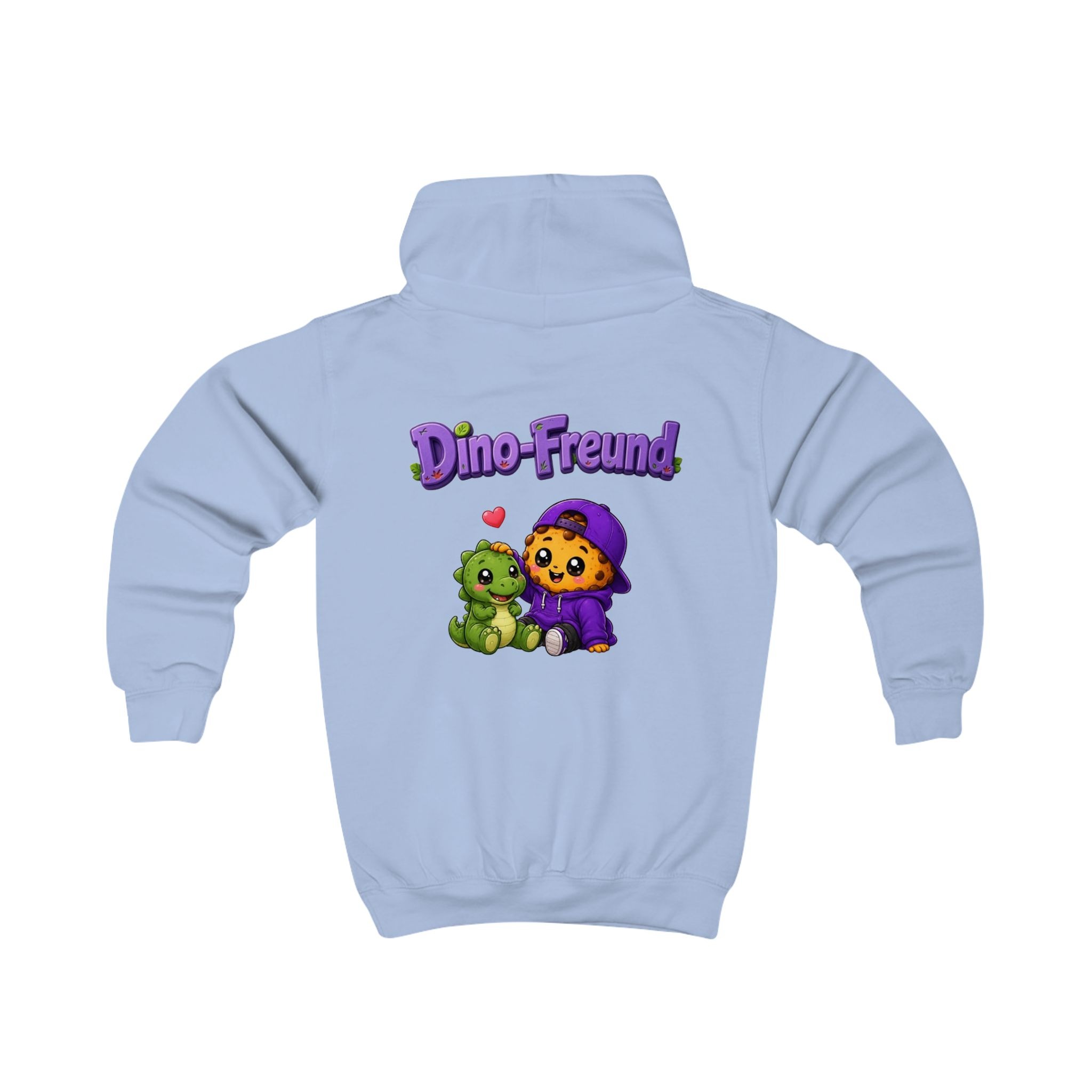 Kinder-Kapuzenpullover „Dino-Freund“: Niedlicher Dino- & Hexen-Pullover für Kinder – Bild 10