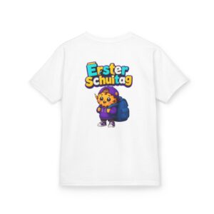 Kinder-T-Shirt – „Erster Schultag“ süßer Cookie-Design für den Schulanfang