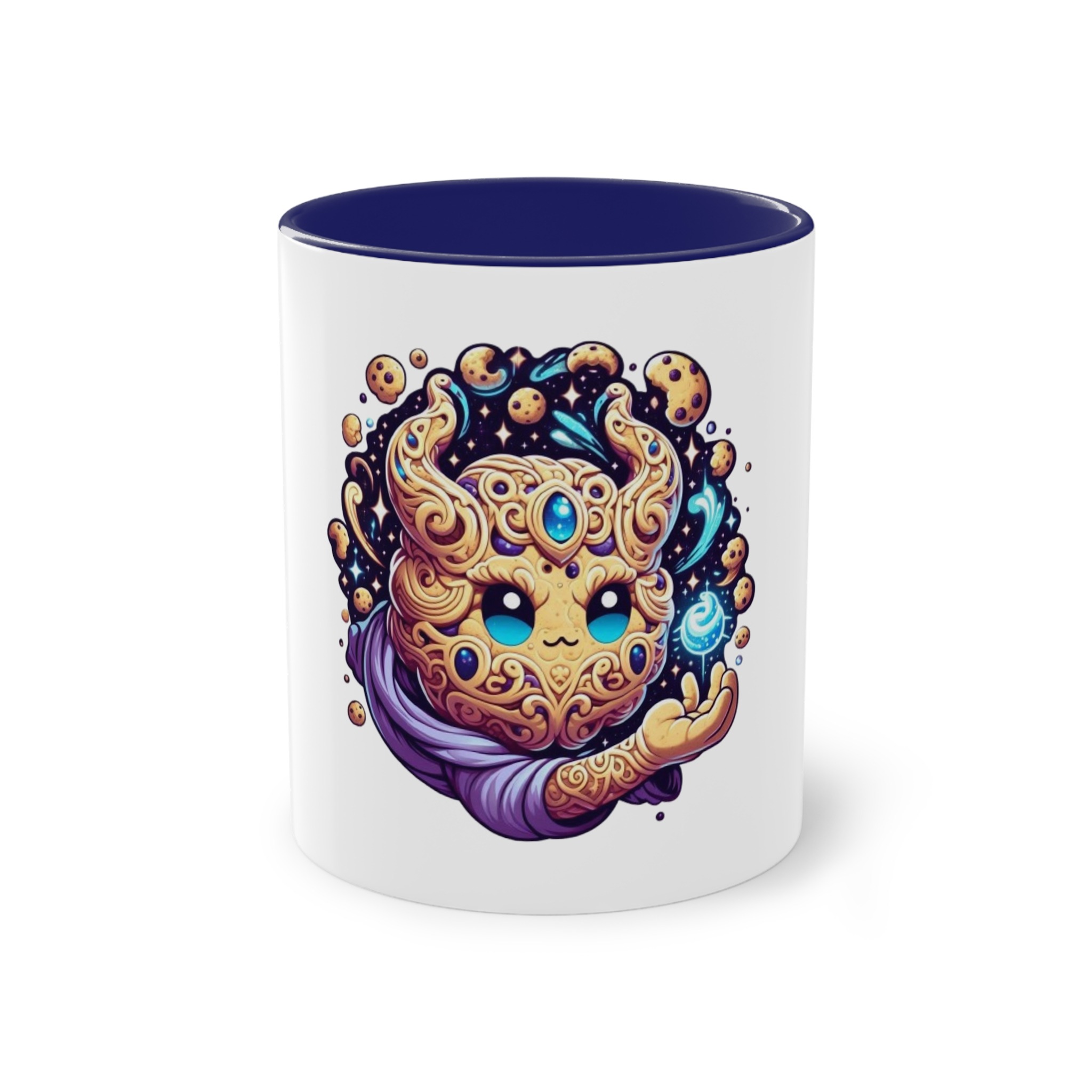 Zweifarbiger Keramikbecher 325ml "Mystic Cosmic Guardian"" cartoon cookie – Bild 16