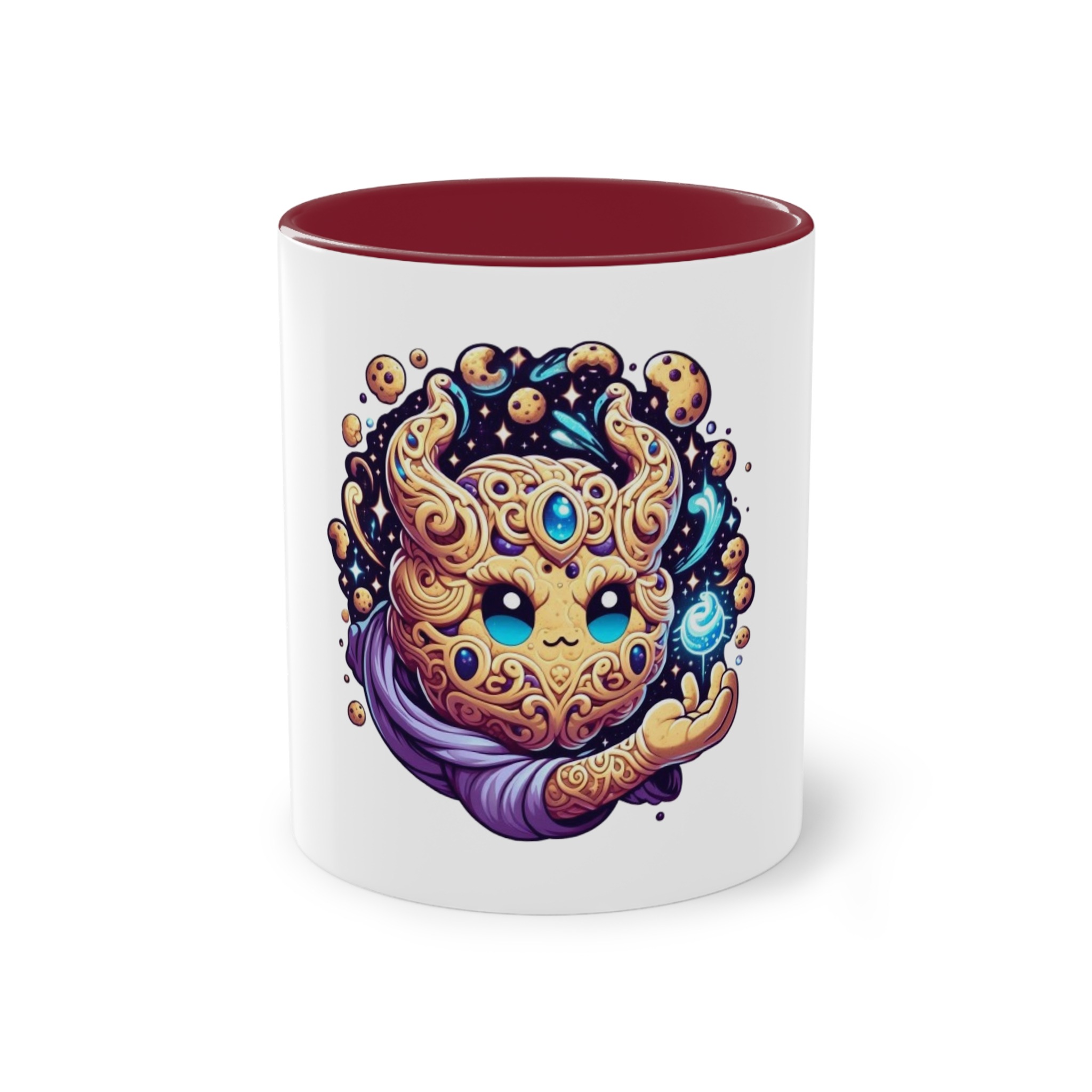 Zweifarbiger Keramikbecher 325ml "Mystic Cosmic Guardian"" cartoon cookie – Bild 9
