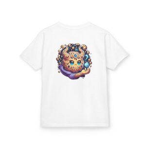 Kinder-T-Shirt – Bunte Illustration einer kosmischen Cookie