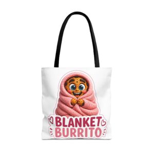 Crunchyverse Cookie Maskottchen-Tragetasche | "Blanket Burrito" Character Artwork