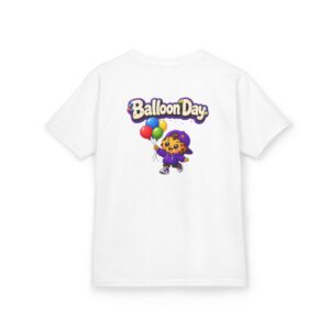 Kinder-T-Shirt – „Balloon Day“: Niedliches Cookie-Shirt mit Luftballons für Kinder
