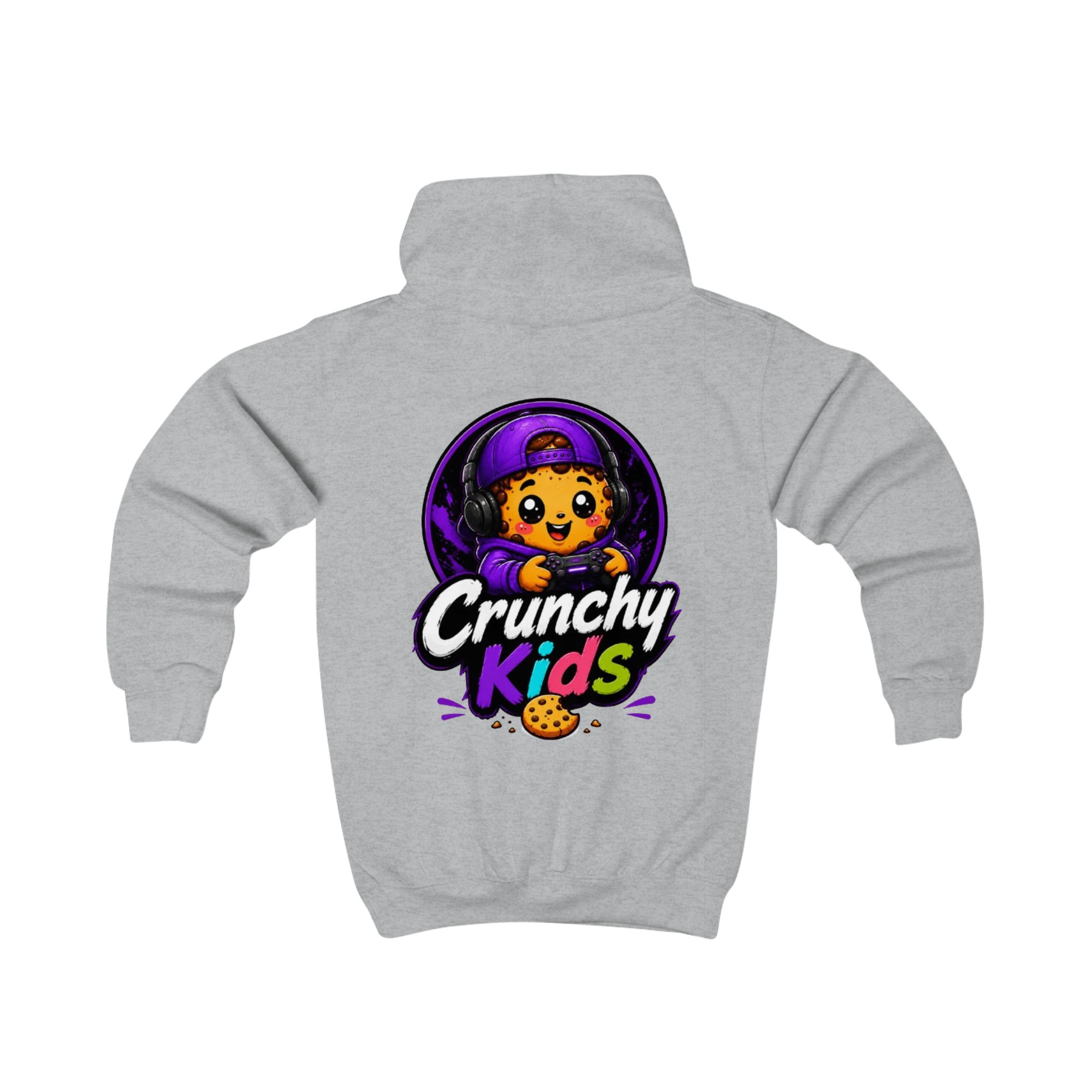 Kinder-Kapuzenpullover „Crunchy Kids“: Niedlicher Hoodie für Kinder mit Cookie-Maskottchen-Grafik – Bild 6