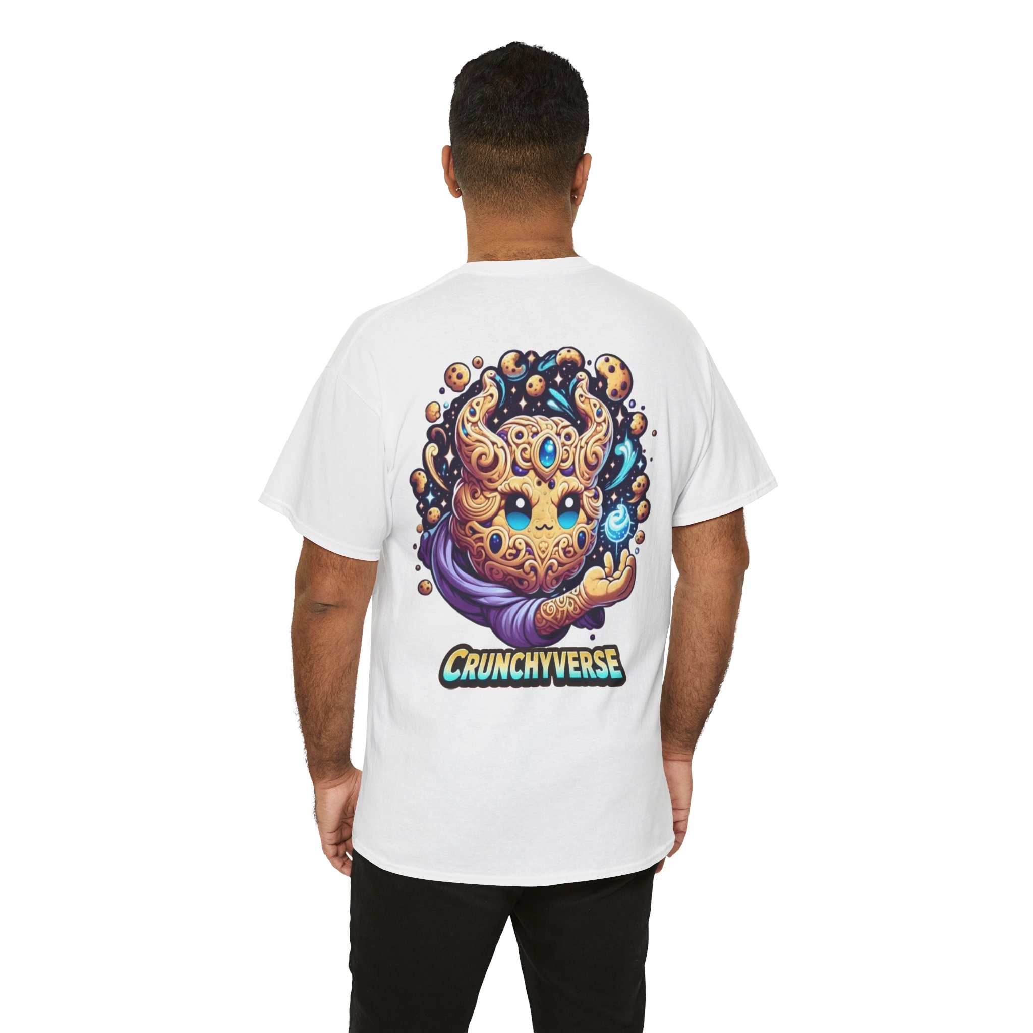 Oversize "Crunchyverse" T-Shirt | Snack Cookie Graphic Tee – Bild 7