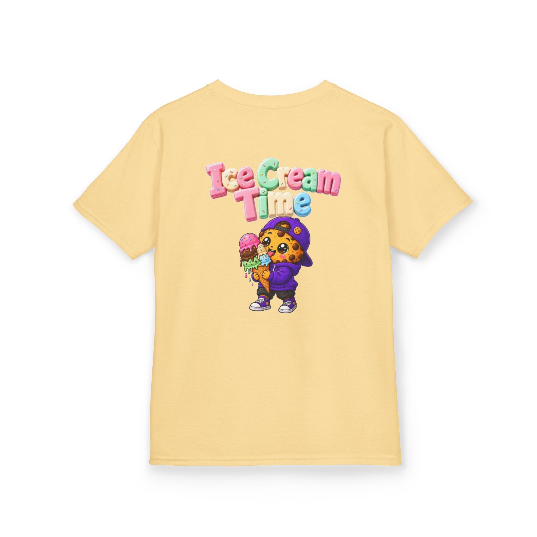 Kinder-T-Shirt – „Ice Cream Time“: Niedliches T-Shirt mit Keks-Figur-Grafik – Bild 15