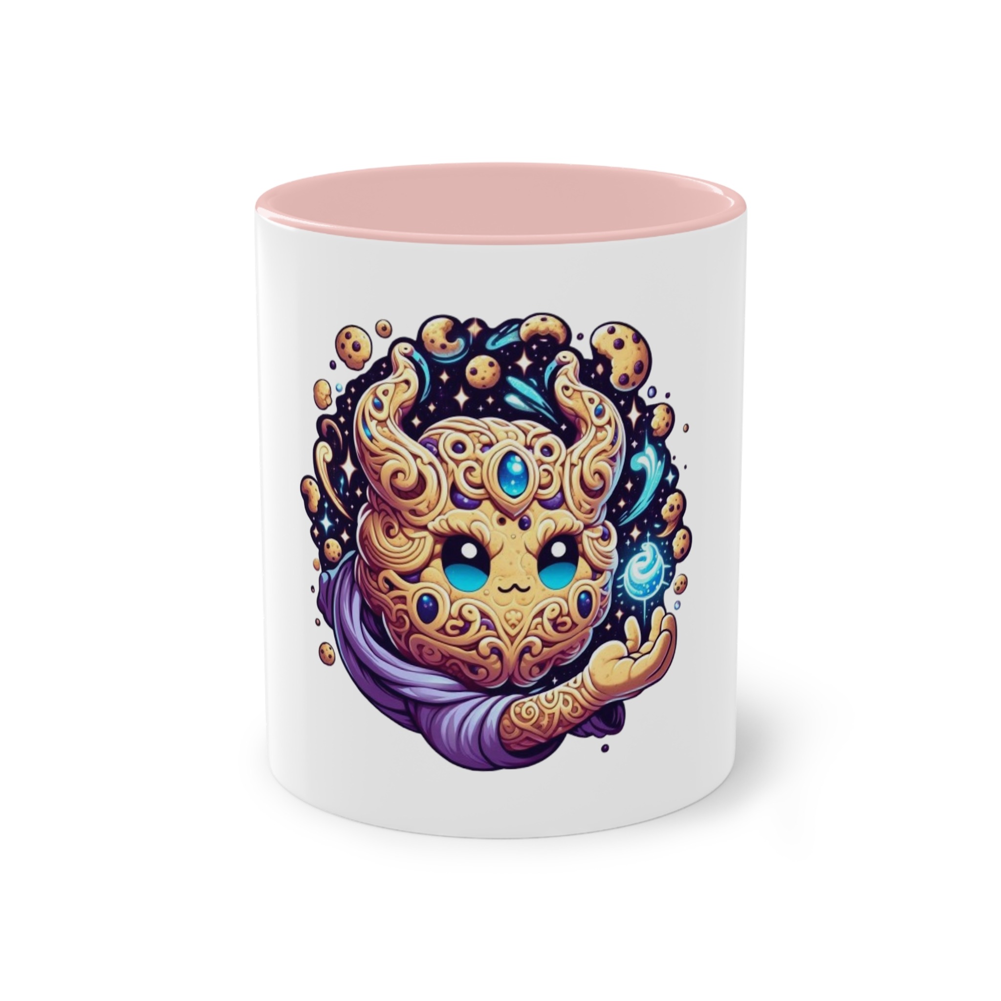 Zweifarbiger Keramikbecher 325ml "Mystic Cosmic Guardian"" cartoon cookie – Bild 17