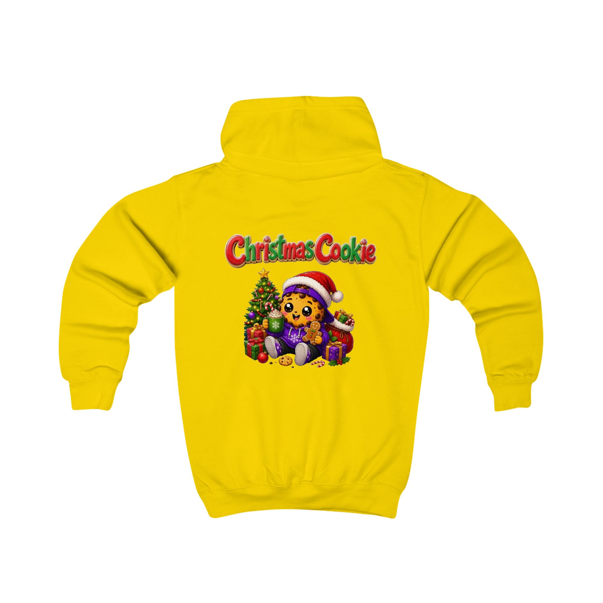 Kinder-Kapuzenpullover "Christmas Cookie" Niedlicher Hoodie für Kinder mit Weihnachtscookie-Motiv – Bild 4