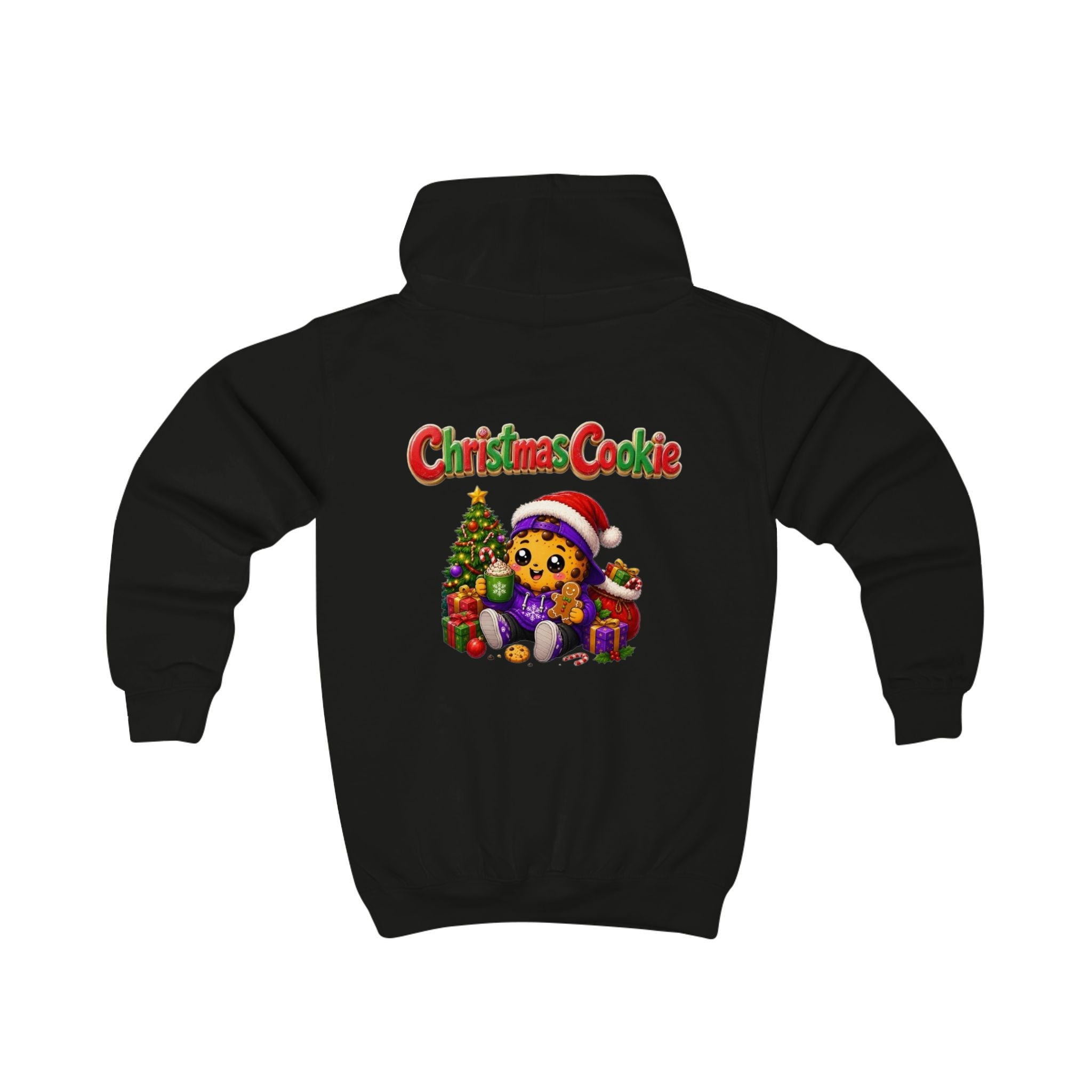 Kinder-Kapuzenpullover "Christmas Cookie" Niedlicher Hoodie für Kinder mit Weihnachtscookie-Motiv – Bild 8