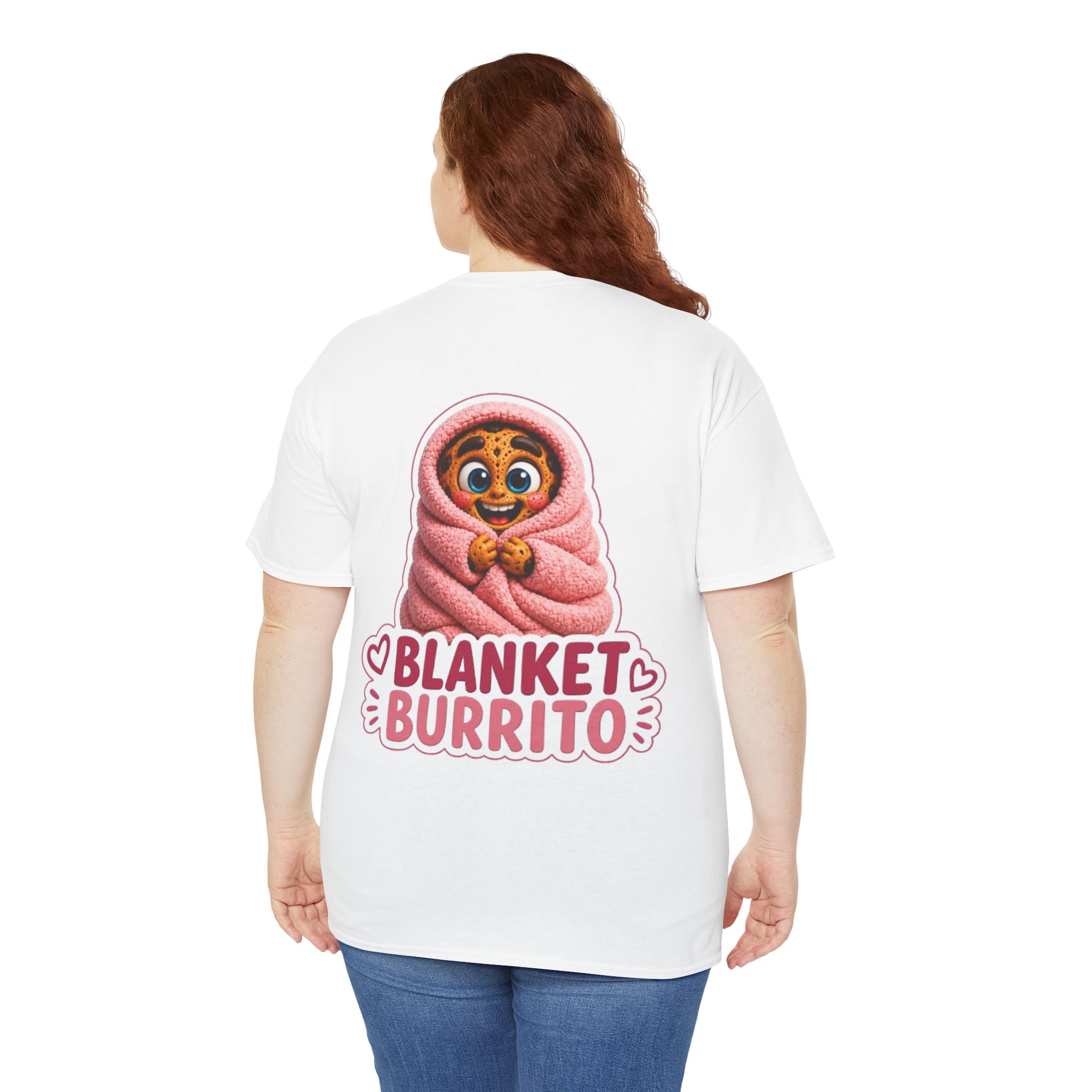 Oversize "Blanket Burrito" T-Shirt | Snack Cookie Graphic Tee – Bild 8