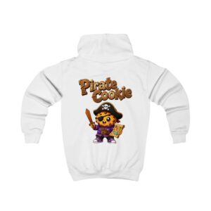 Kinder-Kapuzenpullover "Pirate-Cookie"  Niedlicher Pullover mit Piraten-Cookie-Motiv für Kinder