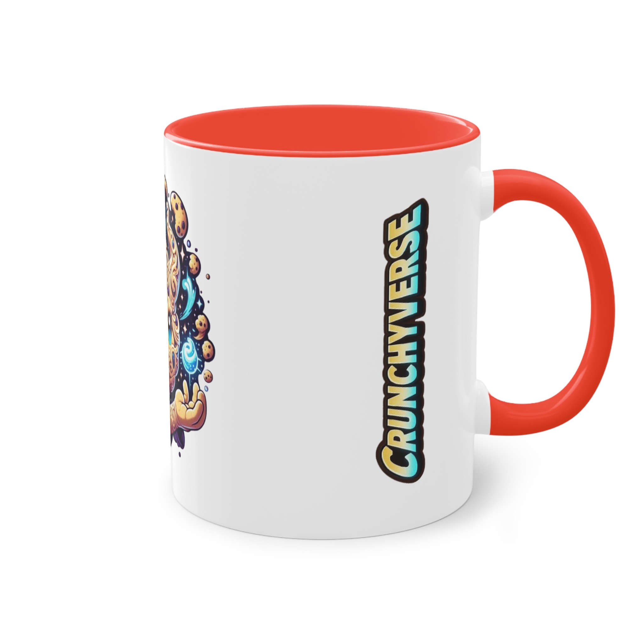 Zweifarbiger Keramikbecher 325ml "Mystic Cosmic Guardian"" cartoon cookie – Bild 3