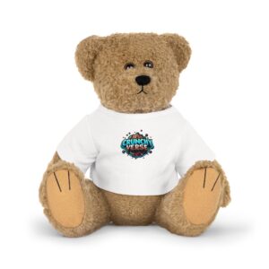 Teddybär in Verschiedene Ausführungen mit Crunchy Verse Logo