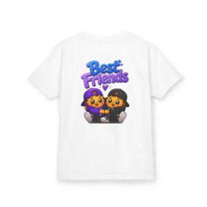 Kinder-T-Shirt – „Best Boy Friend“: Niedliche Cookie-Grafik mit Freunden