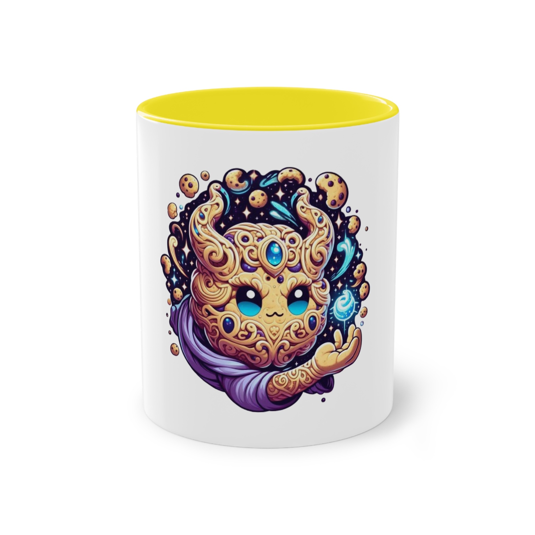 Zweifarbiger Keramikbecher 325ml "Mystic Cosmic Guardian"" cartoon cookie – Bild 11