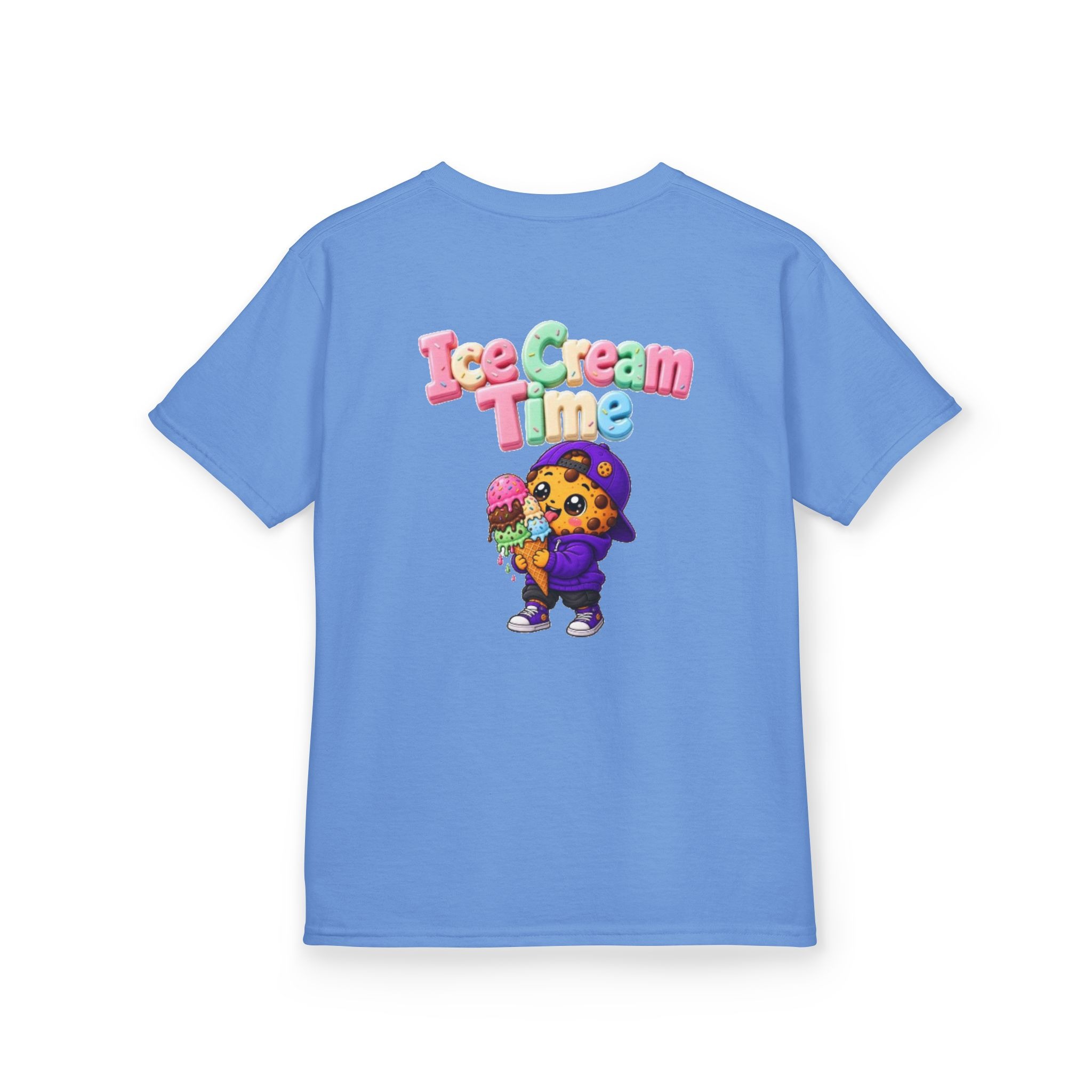 Kinder-T-Shirt – „Ice Cream Time“: Niedliches T-Shirt mit Keks-Figur-Grafik – Bild 31