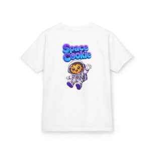 Kinder-T-Shirt – „Space Cookie“-Grafik Astronaut mit Keks