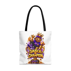 Crunchyverse Cookie Maskottchen-Tragetasche | "Snack Champion" Character Artwork