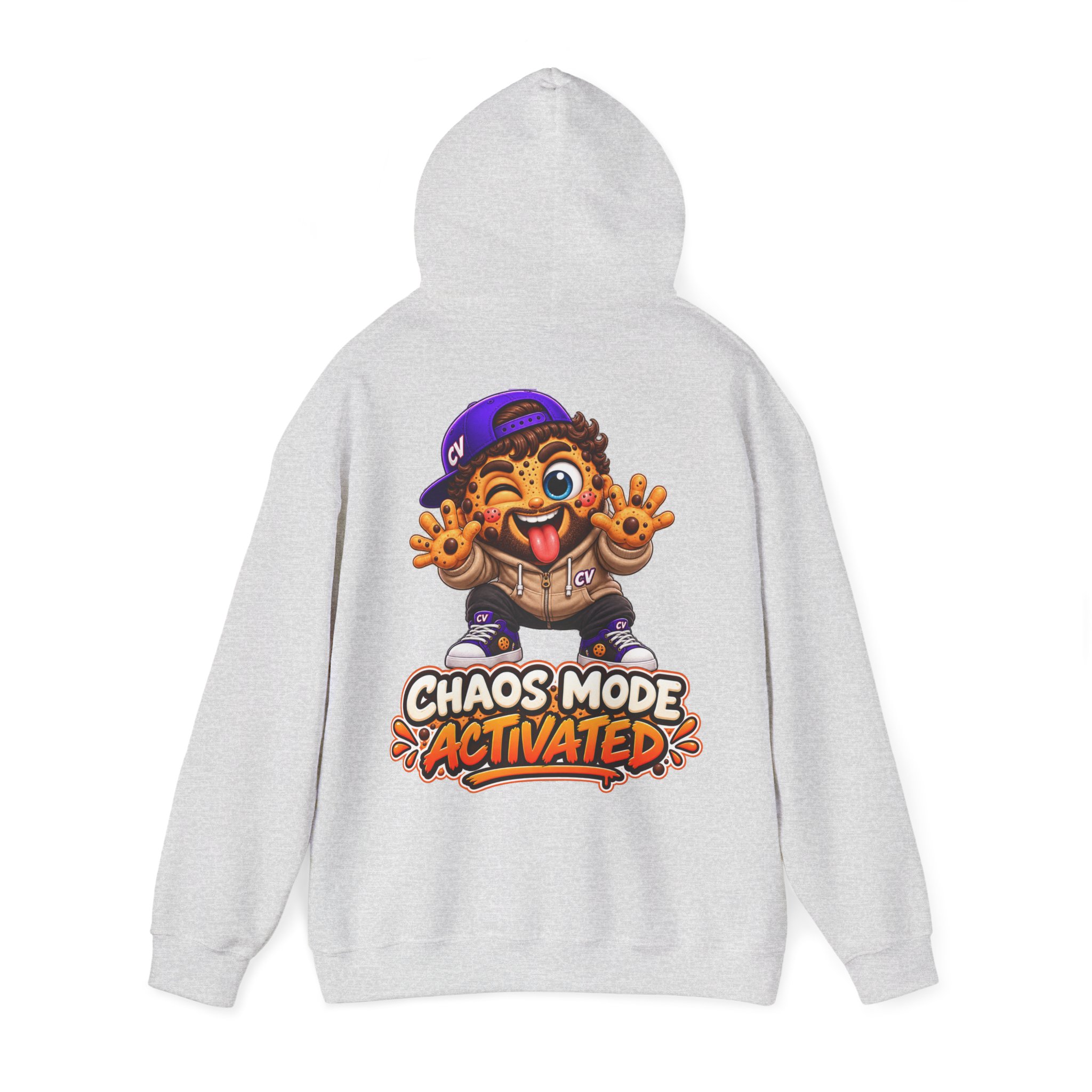 Kuschliger "Chaos Mode Activated" Oversize-Hoodie | Snack Mascot Illustration – Bild 15
