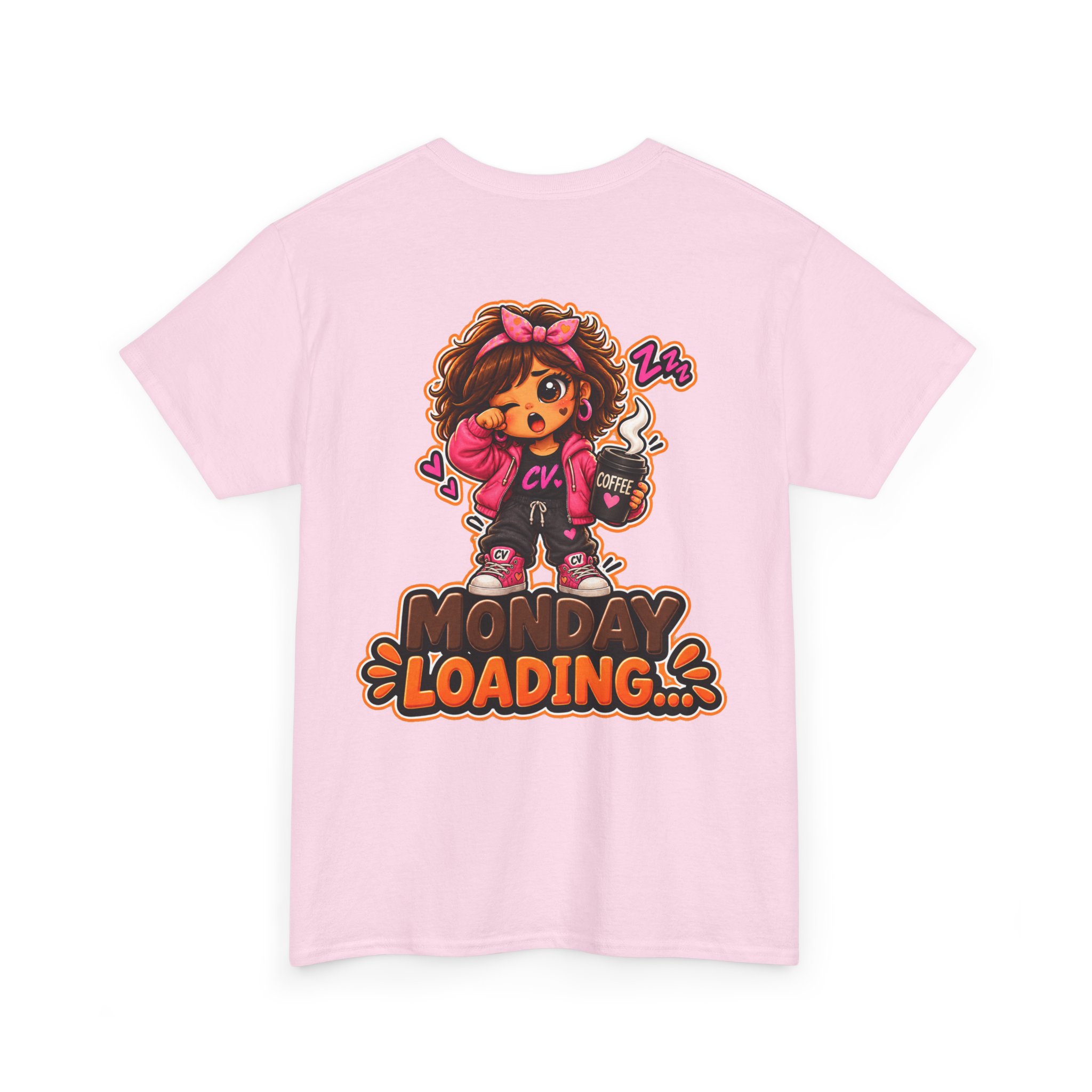 Oversize "Monday Loading...." T-Shirt | Snack Cookie Graphic Tee – Bild 10