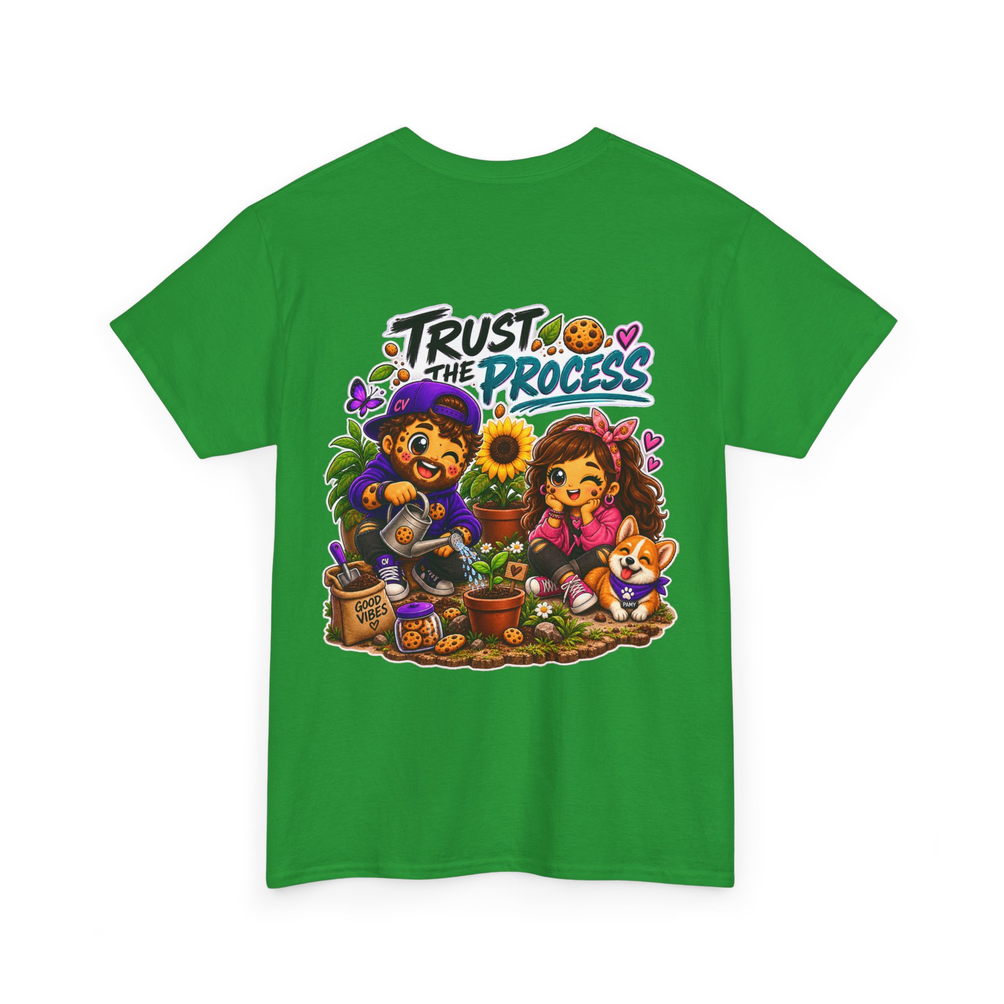 Oversize "Trust The Process" T-Shirt | Snack Cookie Graphic Tee – Bild 14