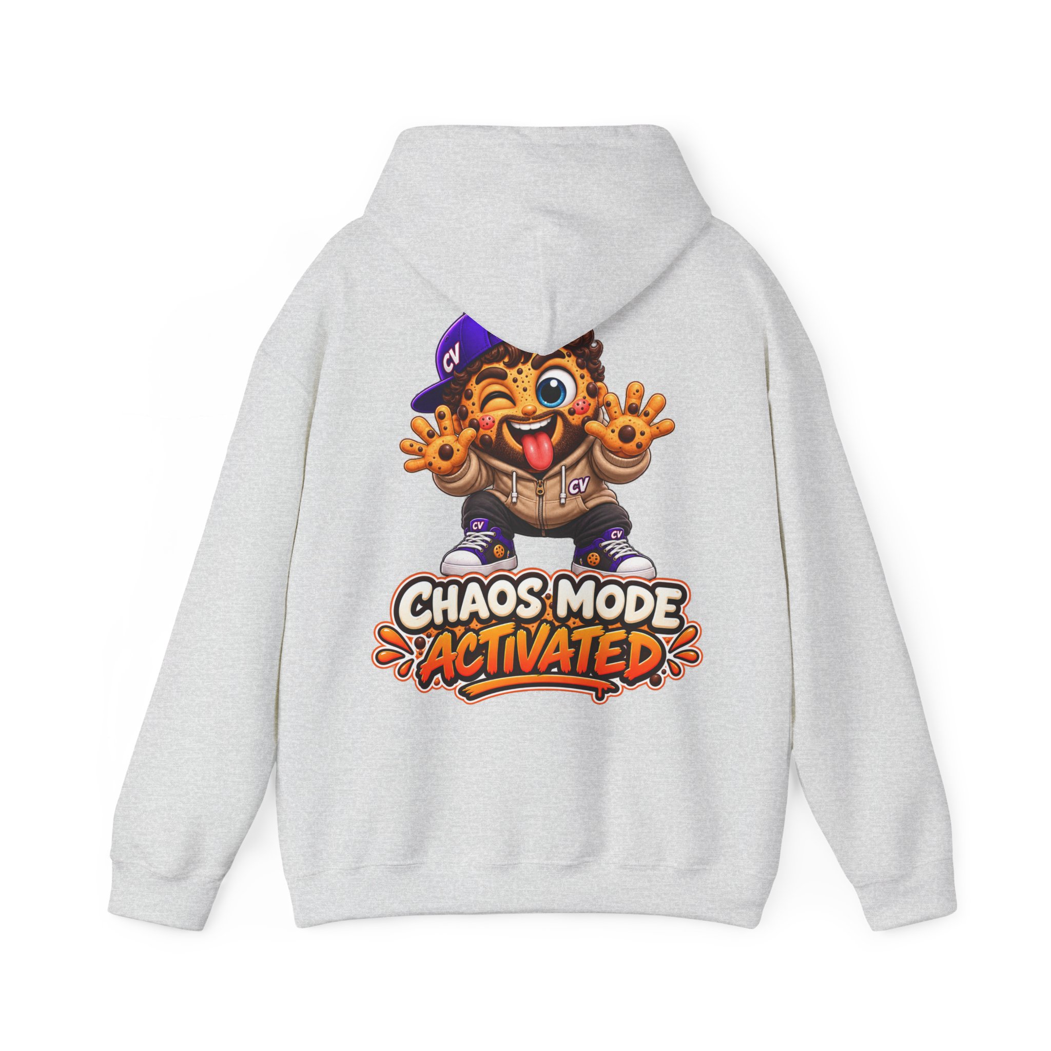 Kuschliger "Chaos Mode Activated" Oversize-Hoodie | Snack Mascot Illustration – Bild 14