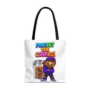 Crunchyverse Cookie Maskottchen-Tragetasche | "Protect the Cookies" Character Artwork