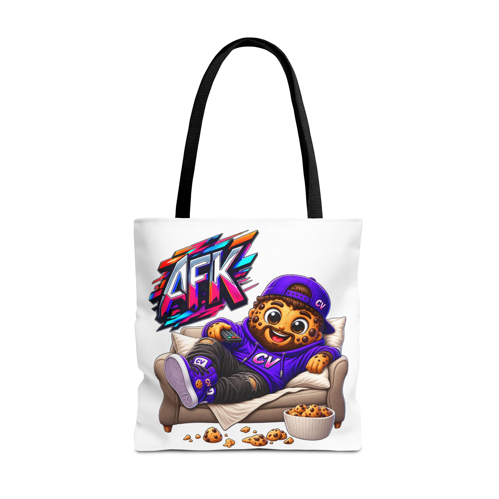 Crunchyverse Cookie Maskottchen-Tragetasche | "AFK" Character Artwork