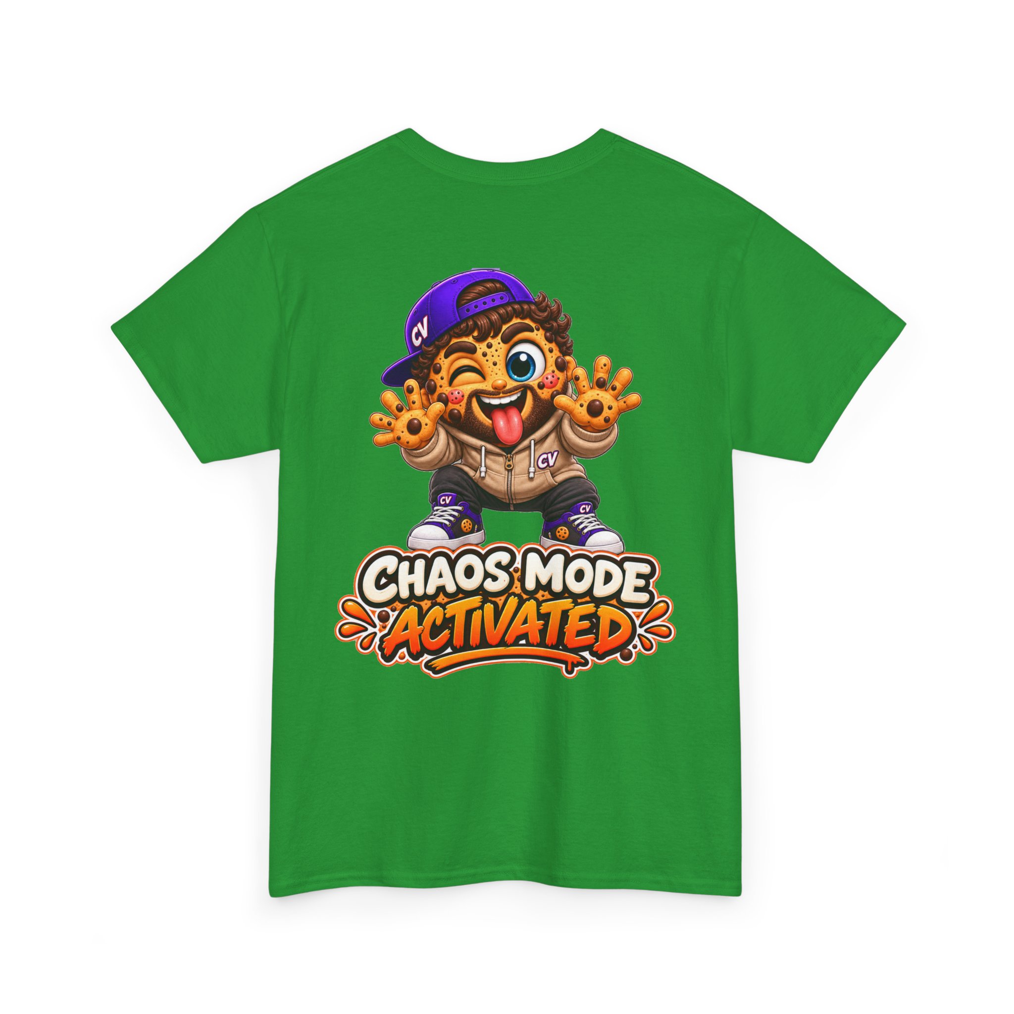 Oversize "Chaos Mode Activated"" T-Shirt | Snack Cookie Graphic Tee – Bild 14