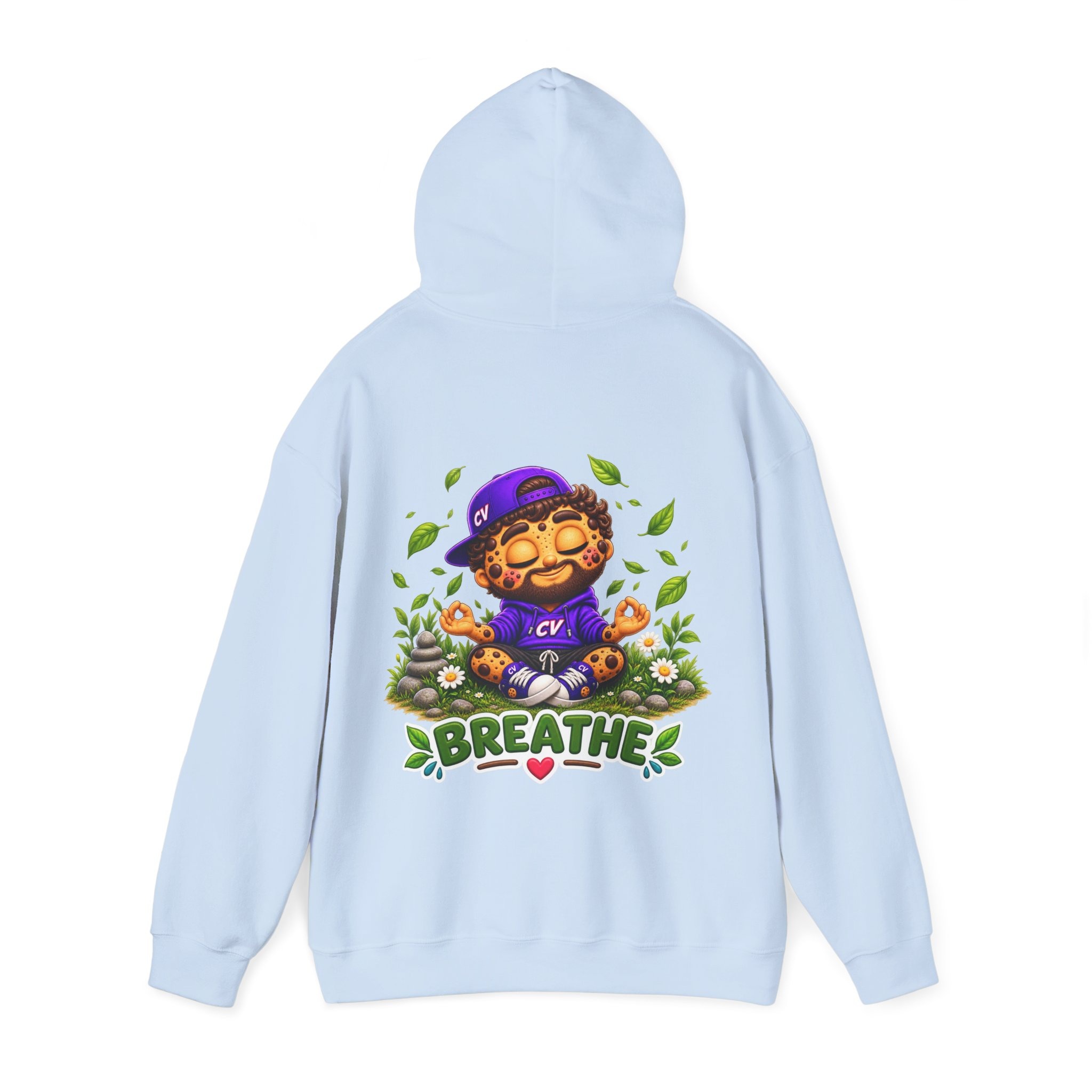 Kuschliger "Breathe" Oversize-Hoodie | Snack Mascot Illustration – Bild 19