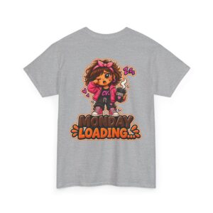 Oversize "Monday Loading...." T-Shirt | Snack Cookie Graphic Tee