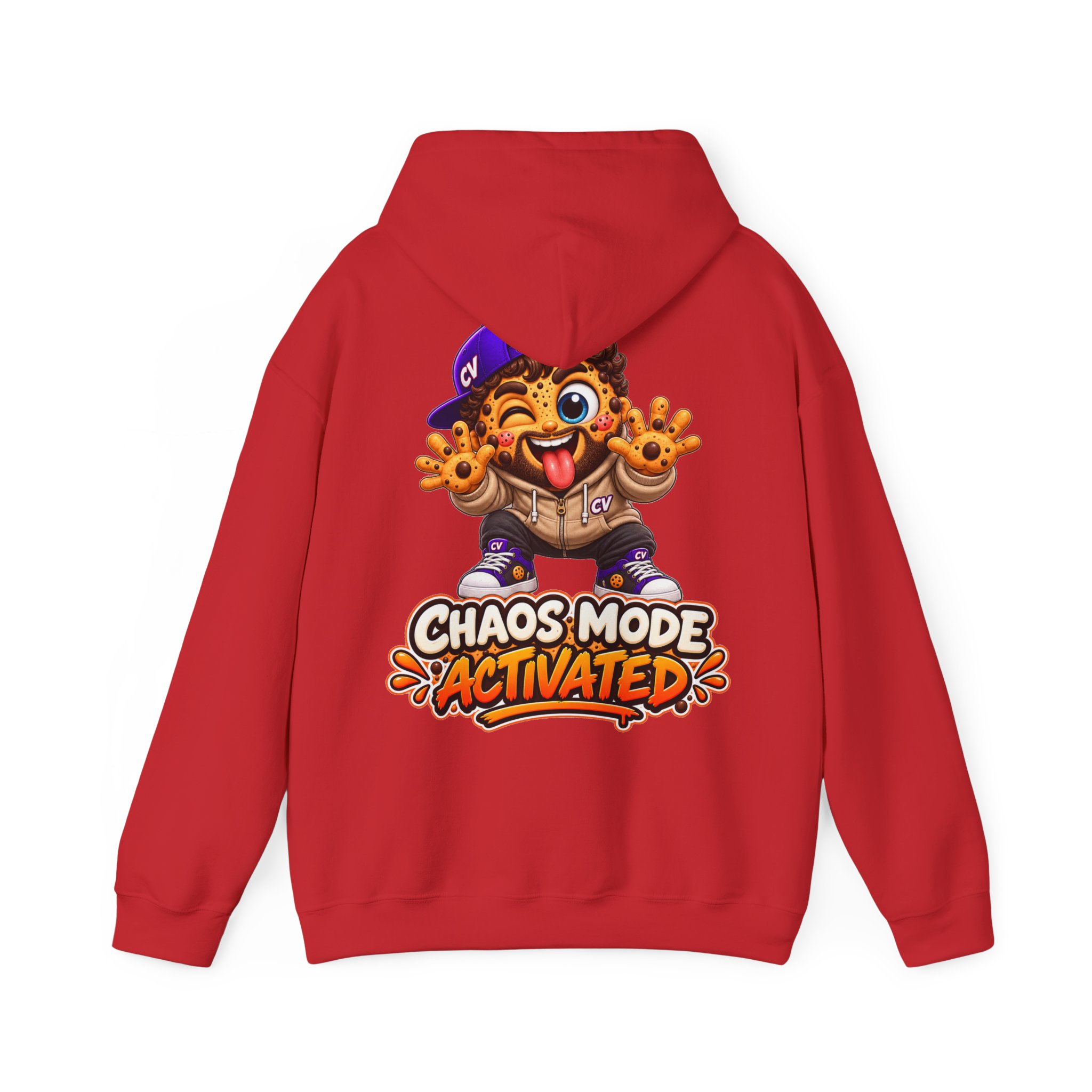 Kuschliger "Chaos Mode Activated" Oversize-Hoodie | Snack Mascot Illustration – Bild 22
