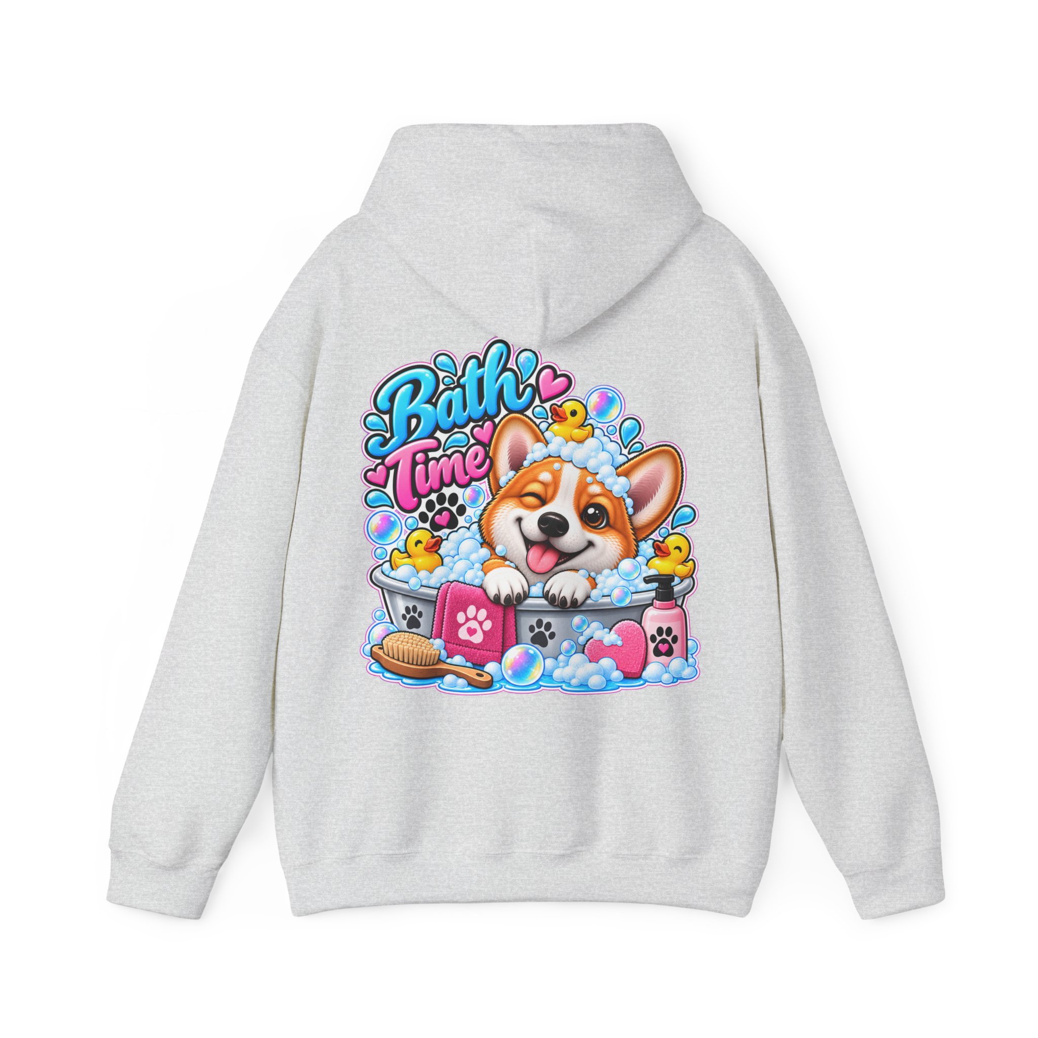 Kuscheliger "Bath Time" Oversize-Hoodie | Snack Mascot Illustration – Bild 14