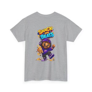 Oversize "Snack and Beats" T-Shirt | Snack Cookie Graphic Tee