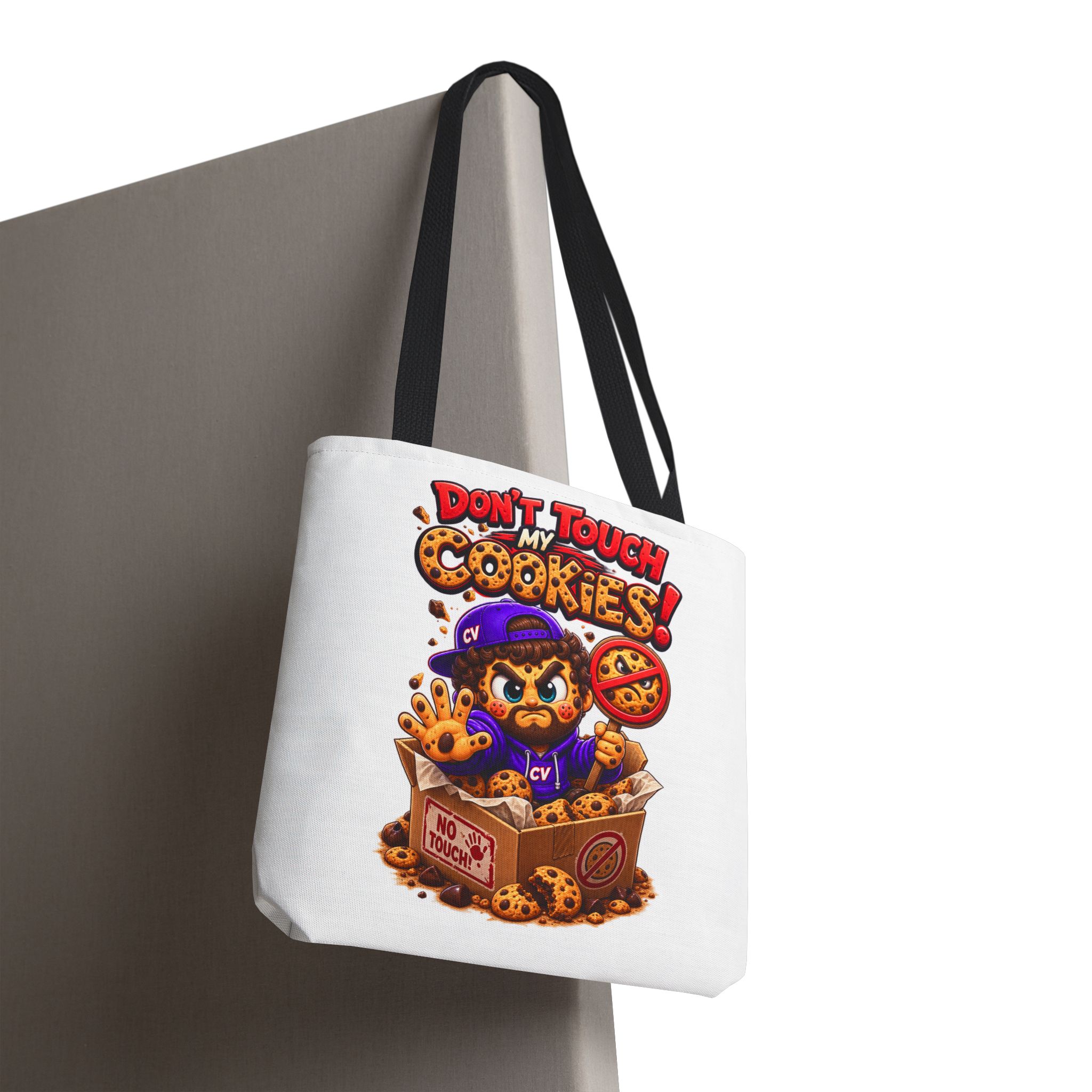 Crunchyverse Cookie Maskottchen-Tragetasche | "Dont Touch my Cookies" Character Artwork – Bild 8