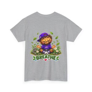 Oversize "Breathe" T-Shirt | Snack Cookie Graphic Tee