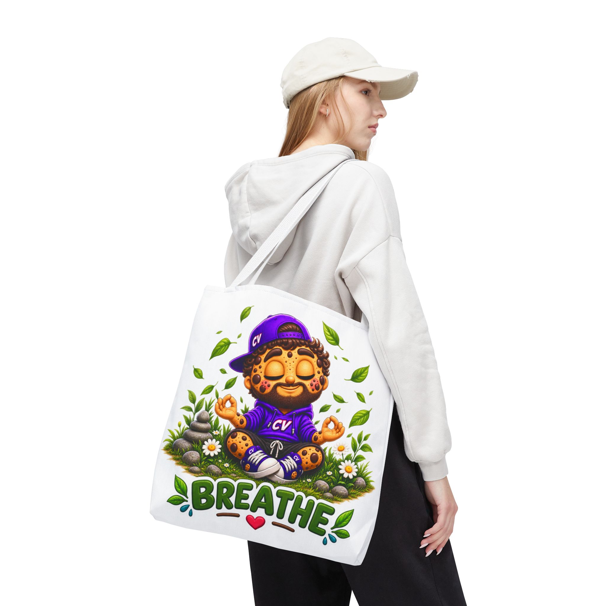 Crunchyverse Cookie Maskottchen-Tragetasche | "Breathe" Character Artwork – Bild 13