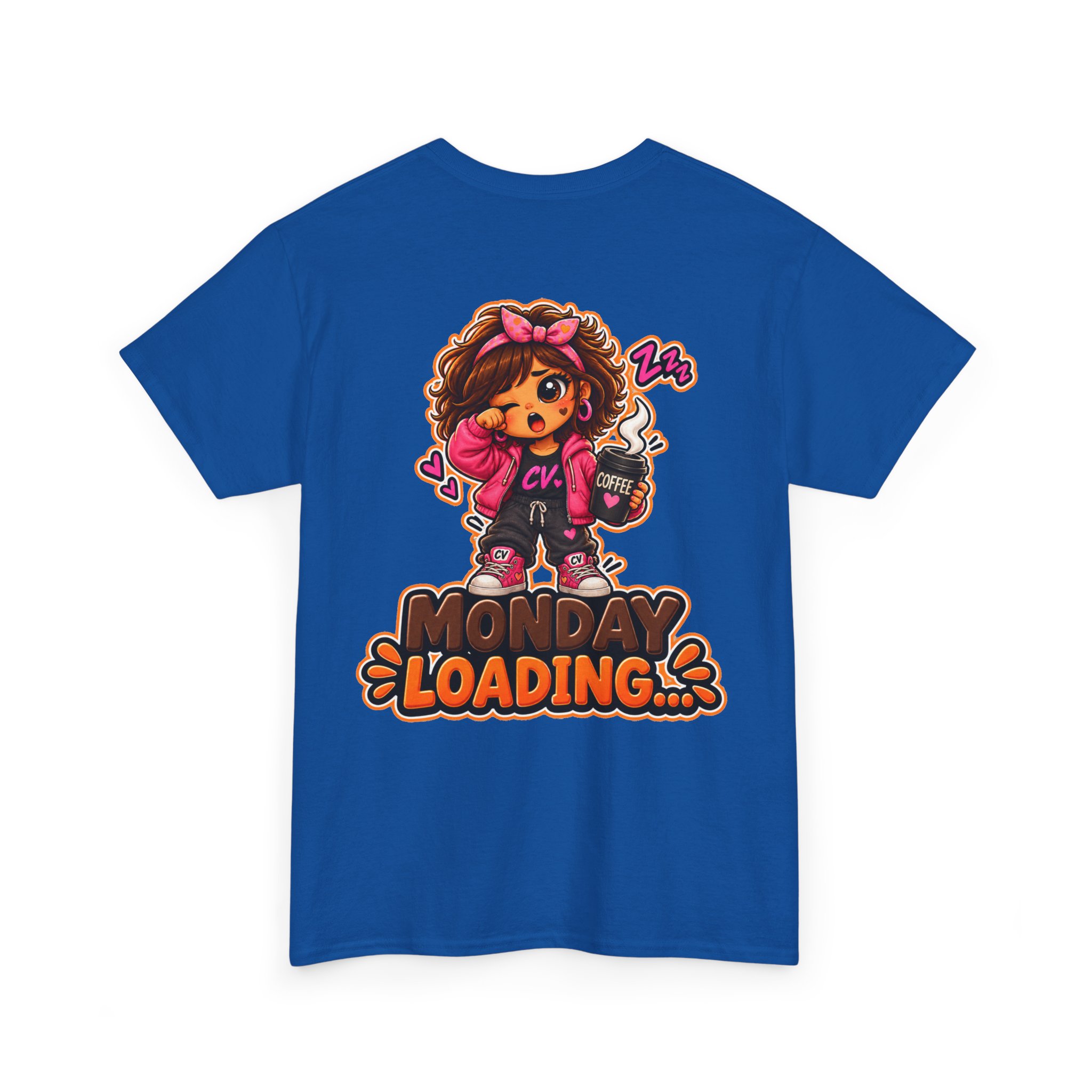 Oversize "Monday Loading...." T-Shirt | Snack Cookie Graphic Tee – Bild 12