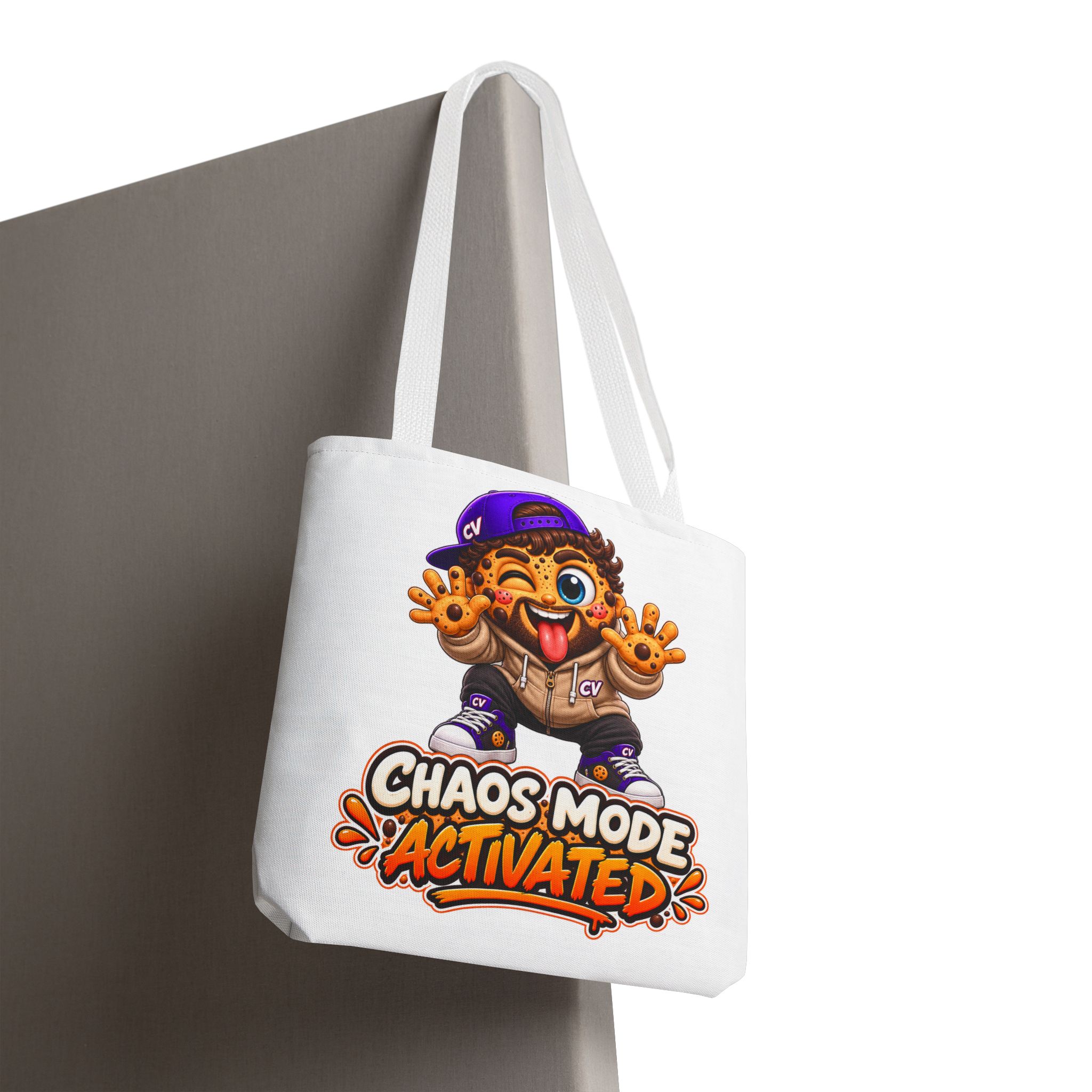 Crunchyverse Cookie Maskottchen-Tragetasche | "Chaos Mode Activated"" Character Artwork – Bild 16