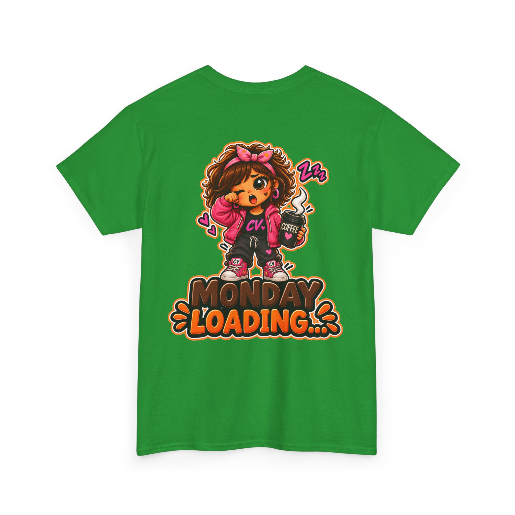 Oversize "Monday Loading...." T-Shirt | Snack Cookie Graphic Tee – Bild 14
