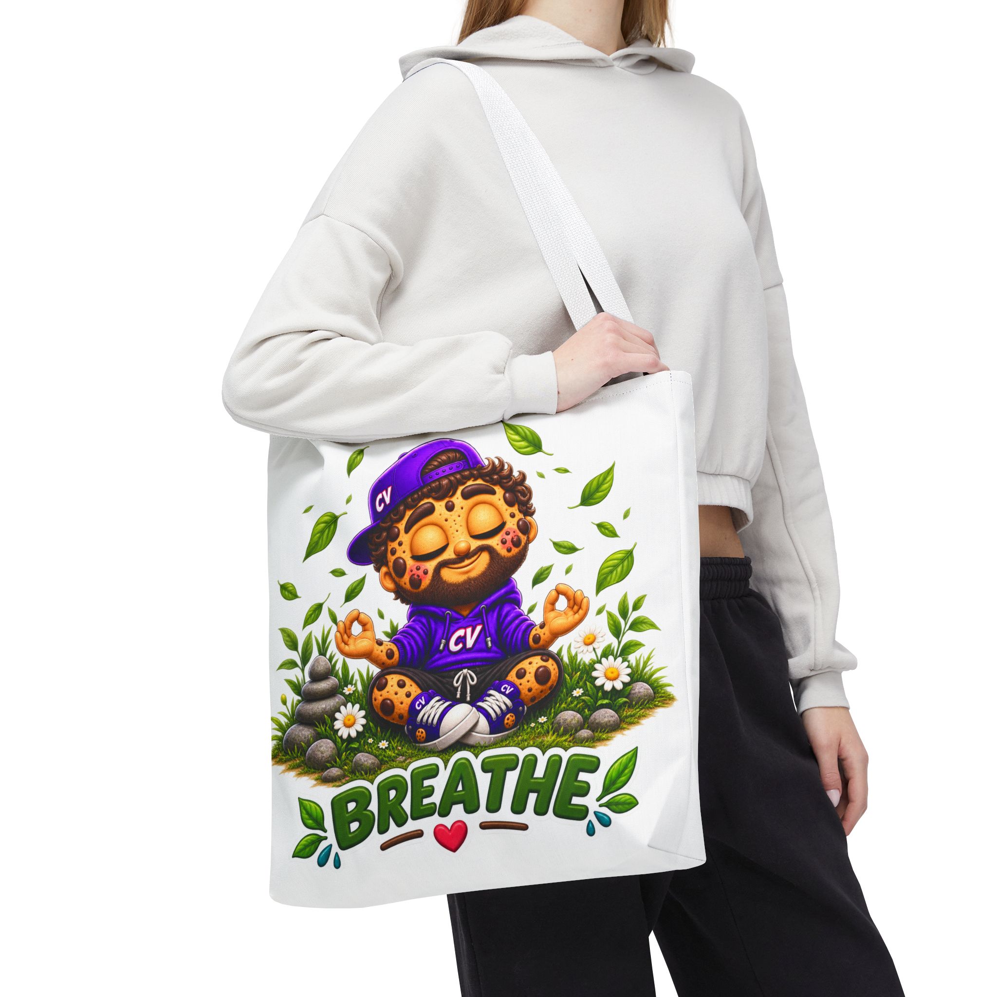 Crunchyverse Cookie Maskottchen-Tragetasche | "Breathe" Character Artwork – Bild 15