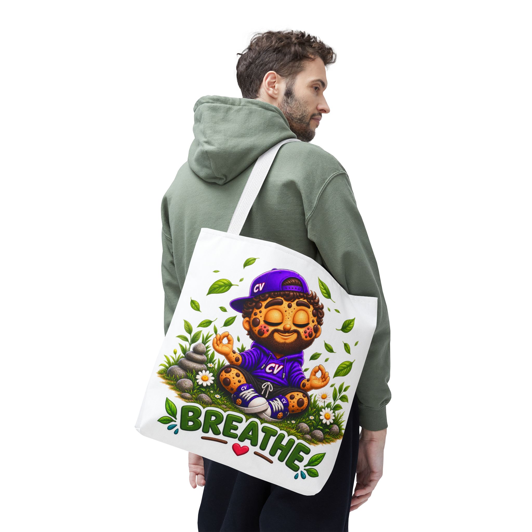 Crunchyverse Cookie Maskottchen-Tragetasche | "Breathe" Character Artwork – Bild 14