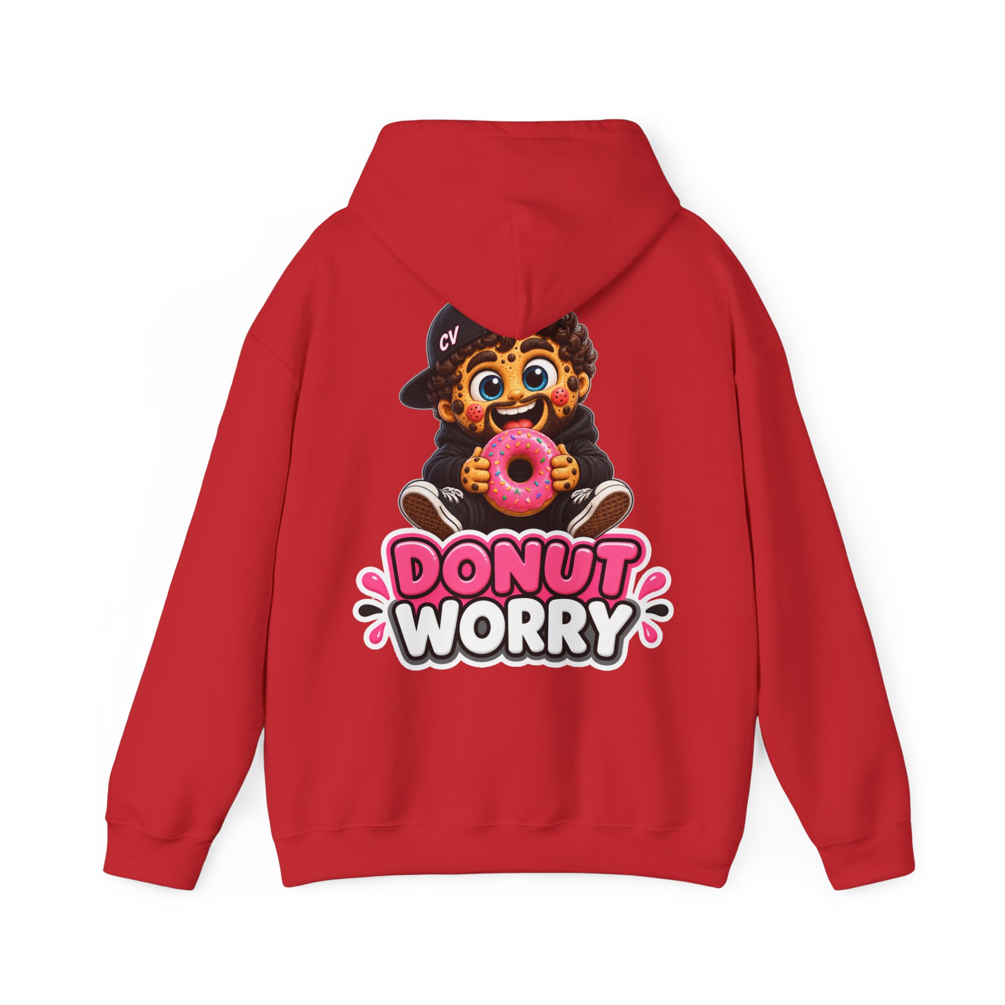 Kuschliger "Donut Worry" Oversize-Hoodie | Snack Mascot Illustration – Bild 22